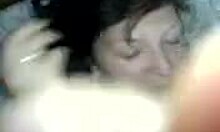 yo, my shy girlfriend is licking my long cock right now!