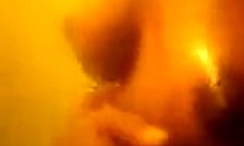 ebony amateur teases her shaved pussy solo on camera