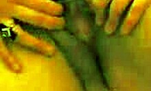 Busty amateur brunette sucks big cock then takes wild anal