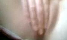 Smooth pussy amateur finger-blasts herself on cam with close-ups 😉