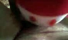 Lucky guy gets amazing blowjob for christmas 😍