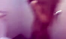 Boyfriend Films Curly Blonde Girlfriend in Steamy Shower Scene