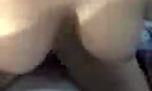 Pierced young 18+ sweetie sucks cock then rides in cowgirl position