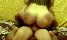 Hot Babe in Stockings RIDES Boyfriend's Long Cock!