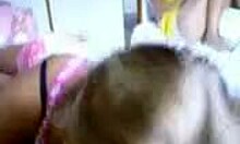 Amateur Blondie Sucks a Cock in a Homemade Video