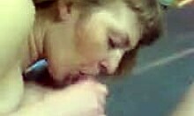 Horny Ex Girlfriend Sucks Cock in Homemade Video