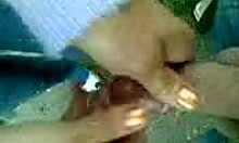 girl with bag deepthroats cock outdoors, wanna see?