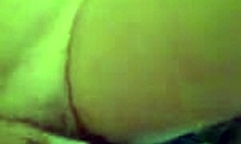 Naughty girlfriend moans as her hairy pussy gets penetrated on bed