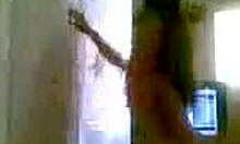 Hot Amateur Sweetie Shows Her Pole Dancing Moves