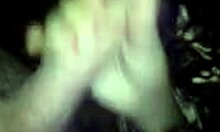 Hot Russian Brunette Devours Boyfriend's Massive Cock