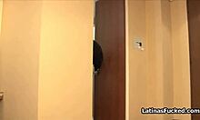 Latina Rides Dick in Dark Angel Costume, Mysterious and Seductive