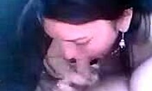 Amateur girlfriend with shaved twat gets fucked hard