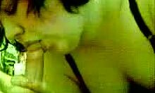 Chubby redhead sucks cock first time pov