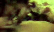 Voyeur captures his best friend deepthroating his girlfriend's cock in homemade footage