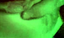 Aroused Hottie Masturbates Trimmed Hole