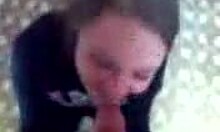 Adorable Sweetie Blows Friend's Big Schlong