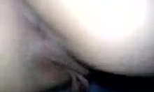 flabby pussy lips hottie getting fingered and fucked close-up 😈