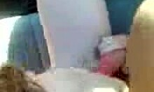 Russian Policemen Receive Blowjobs in Car