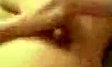 Cute girlfriend masturbates wet pussy and sucks hard cock.