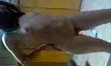 Watch me dance and show my firm tits, guys!