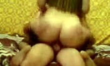 Hot Babe in Stockings RIDES Boyfriend's Long Cock!