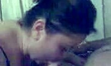 hey, check this amateur european babe sucking and getting her tits fucked by her boyfriend, so hot!