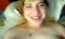 Hey babe, let’s watch this blonde diva get pounded in our hot homemade clip