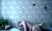 amateur russian couple banging hard in apartment
