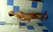 Wow, Dark-Haired GF Shows Her Wet Curves In The Shower!