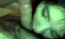 ball licking is this amateur hottie's specialty in pov sucking