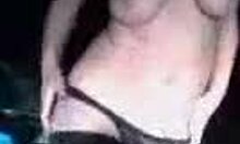 My amateur Russian girlfriend, umm, tries fuckin’ a car... crazy!