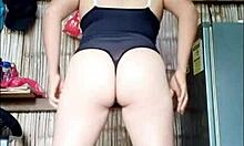 Horny Stepsister Sends Homemade Sex Tape After Class With Big Ass And Tits