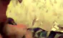 Voyeur captures his best friend deepthroating his girlfriend's cock in homemade footage