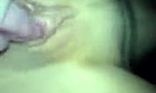 flabby pussy lips hottie getting fingered and fucked close-up 😈