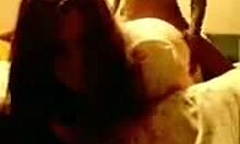 That dark-haired amateur is getting ravaged by her hung boyfriend