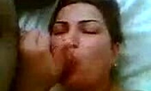 glamorous girlfriend passionately sucks big cock in bedroom