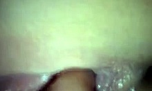 i'm fingering this extremely wet shaved pussy close-up from pov, it's gaping so much