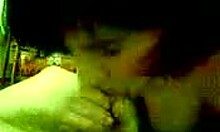 Chubby redhead sucks cock first time pov