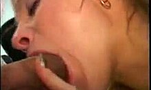 skinny blonde girlfriend in homemade video