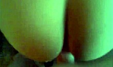 Round booty hoe drilled by weird dick in POV.