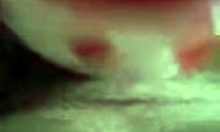 Lucky guy gets amazing blowjob for christmas 😍