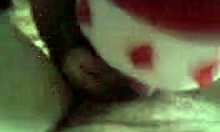 Lucky guy gets amazing blowjob for christmas 😍