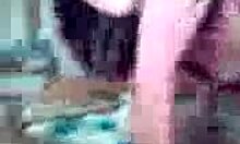 The attractive russian girlfriend blows the hot stud's hard dick in private pov, licking balls.