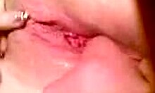 i'm horny boyfriend fingering my girlfriend's juicy shaved pussy at home