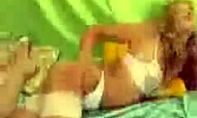 Blonde Teen 18+ Camwhore Teases In Her White Lingerie