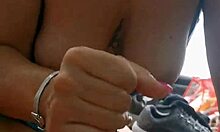 Want to see a blowjob in the tent ending with hot cum?