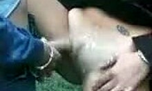 Amateur Couple Fucks on Public Playground Outdoors