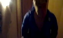 Russian fan asks, 'Want doggystyle?' while fucking girlfriend's pussy