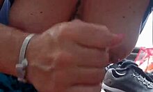 Want to see a blowjob in the tent ending with hot cum?