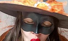 neighbor's witch seducing me with huge cameltoe videos on halloween 😈